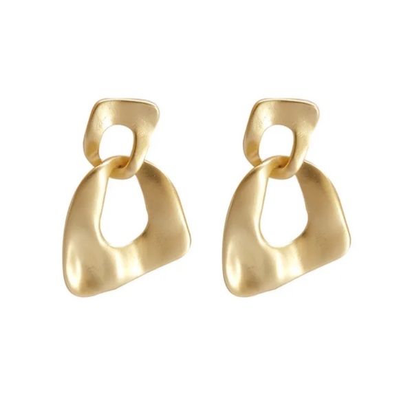 New! Havana Gold Drop Earrings (3032) NWOT - Picture 1 of 2